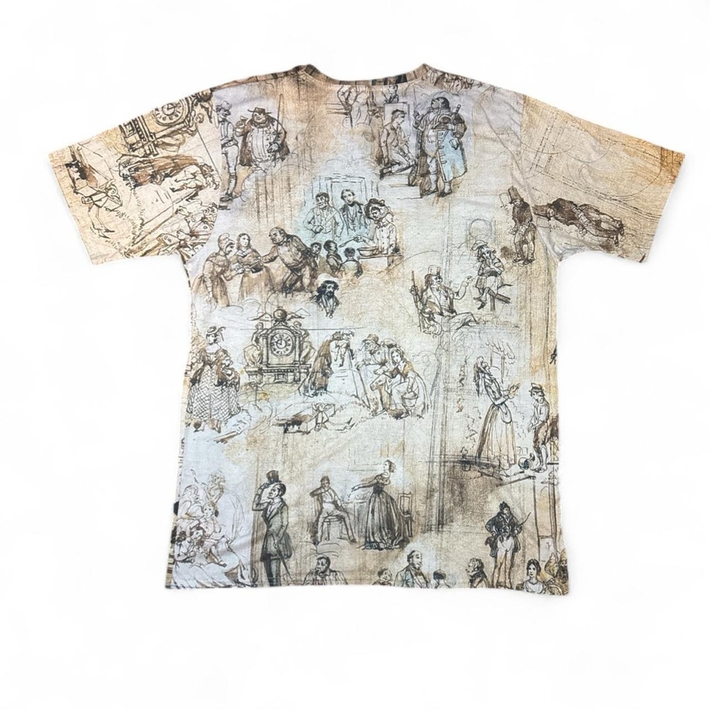 Charles Dickens Museum RARE Abstract Dream Artsy Graphic T-Shirt — SMALL - Picture 4 of 6